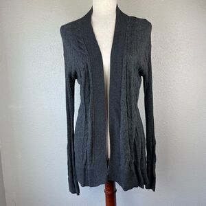 Amber Sun Long Cardigan Sweater Size L EUC